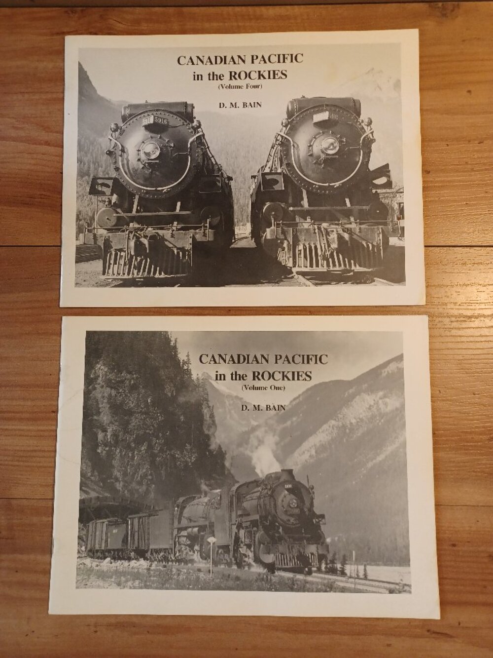 Canadian Pacific Big Hill/Edmonton/B.C./Rockies Lot Of 6 1991